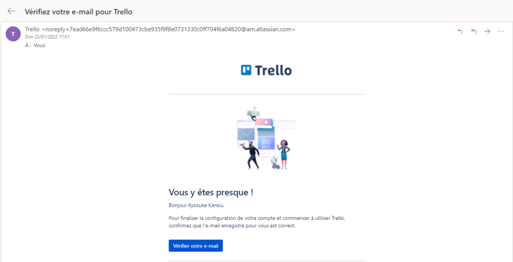 mail Trello