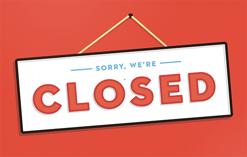 website-closed