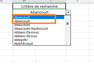 liste avec doublon