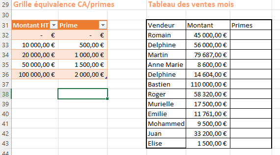 recherchex mode correspondance 1