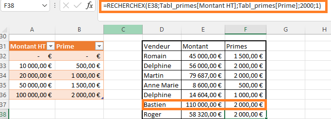 astuce problème mode correspondance 1