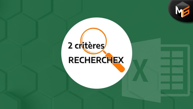 Lire la suite à propos de l’article Excel : Faire une RECHERCHEX à 2 critères
