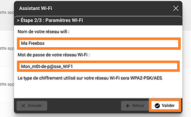 SSID Freebox