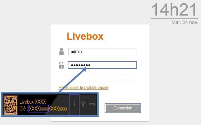 accès livebox 4+