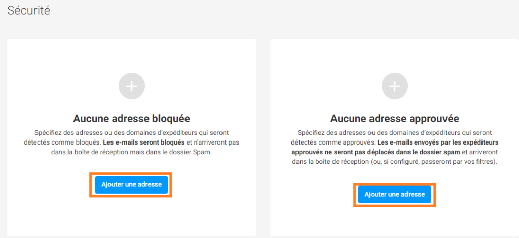 blacklist & whitelist