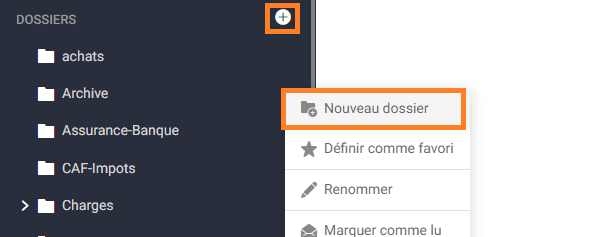 nouveau dossier