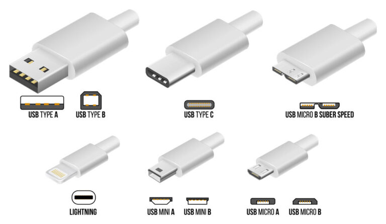 connectiques USB