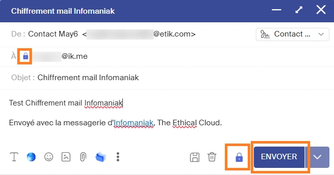 mail chiffré infomaniak