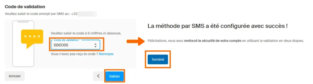 MFA par SMS chez Infomaniak (partie 2)