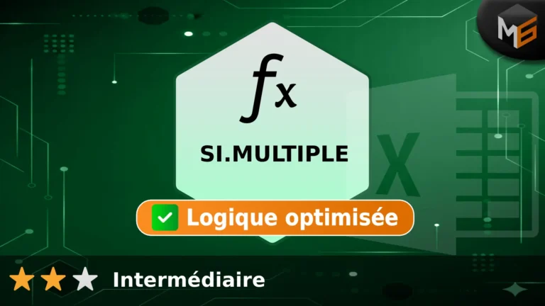 Lire la suite à propos de l’article Excel : la fonction SI.MULTIPLE